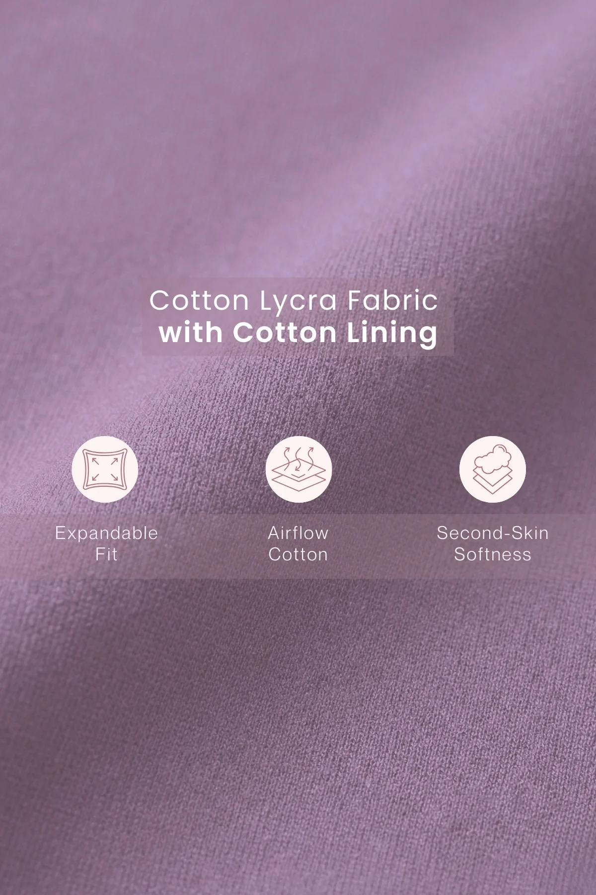 SecureFit Cotton Fixed-Pad Feeding Bra Pack of 3 - (Purple, Lavender & Dark Skin) - Image 15