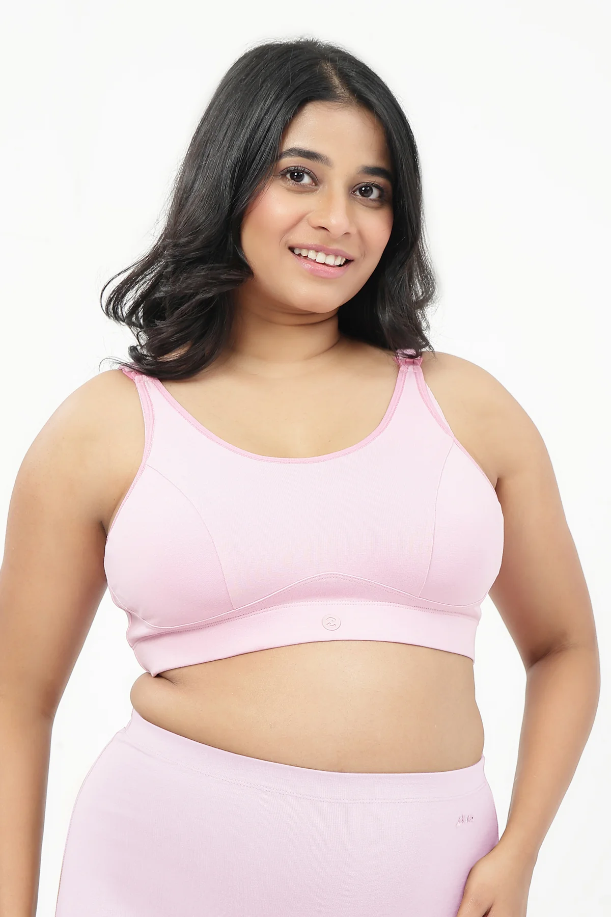 SecureFit Cotton Non-Padded Feeding Bra - Baby Pink - Image 12