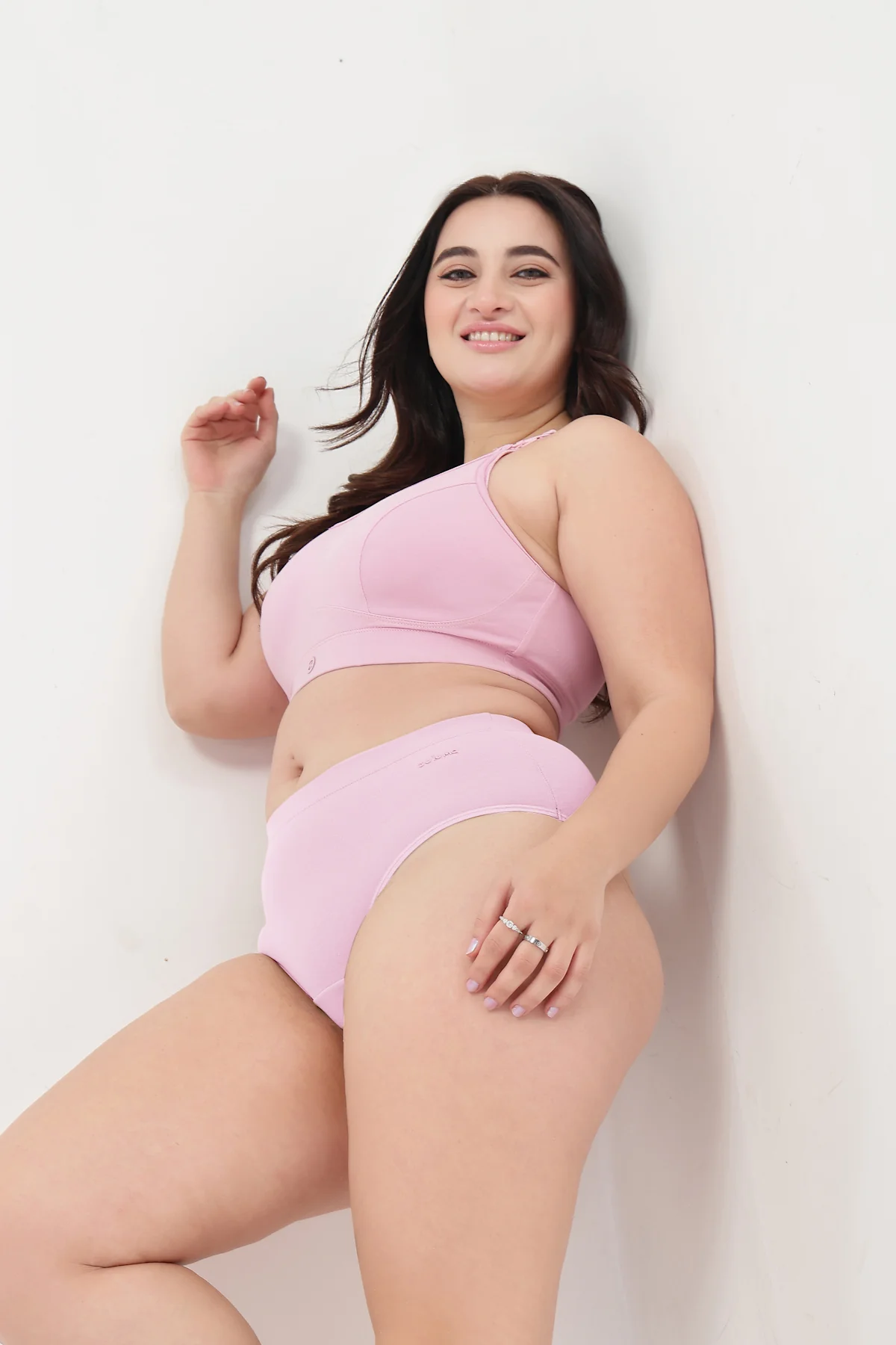 SecureFit Cotton Non-Padded Feeding Bra - Baby Pink - Image 23