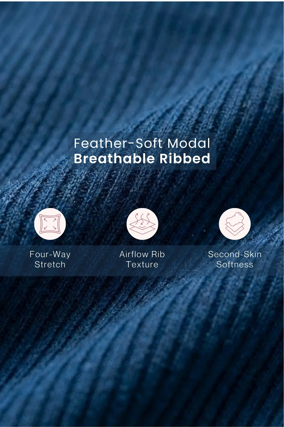 Sera Fine-Rib Bra - Airforce - Image 6