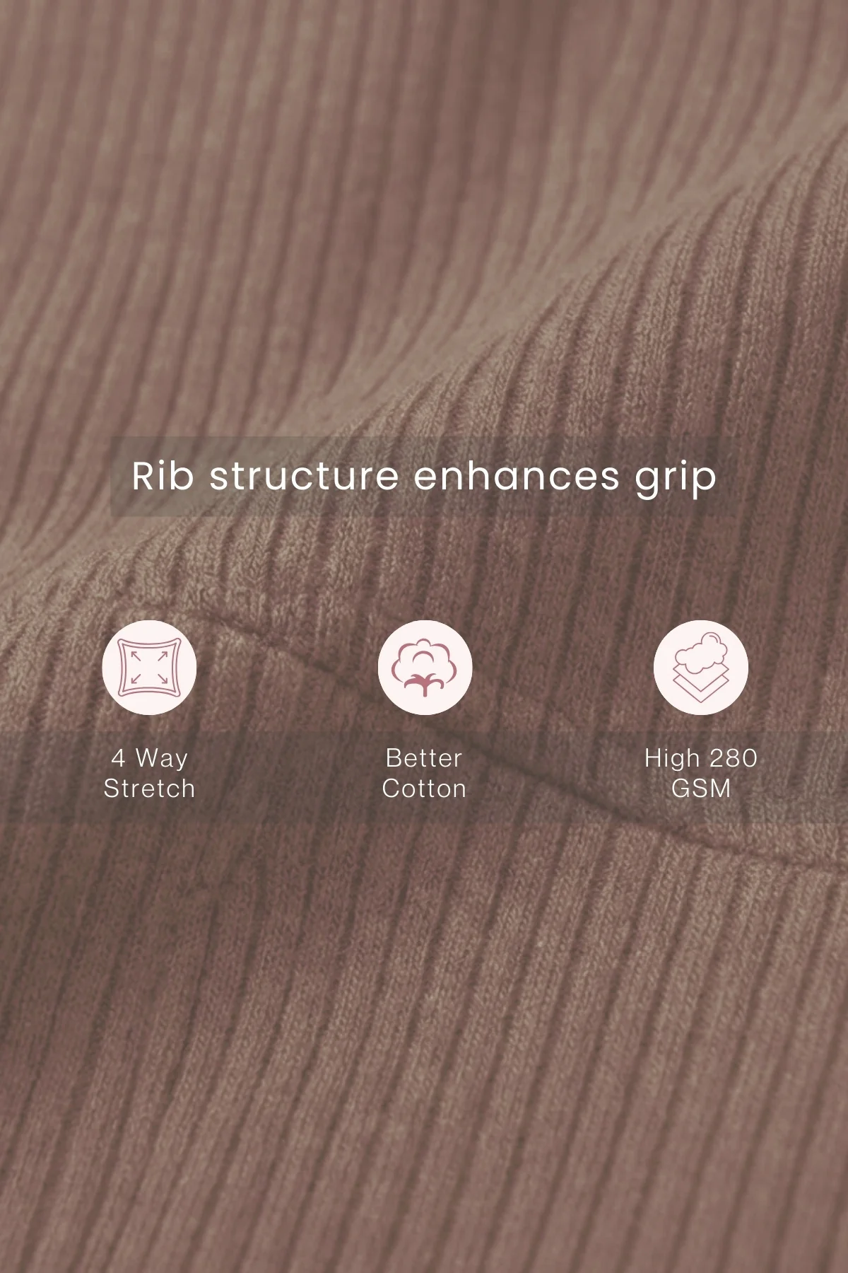 Sera Fine Rib Mid Rise Hipster - Skin - Image 6