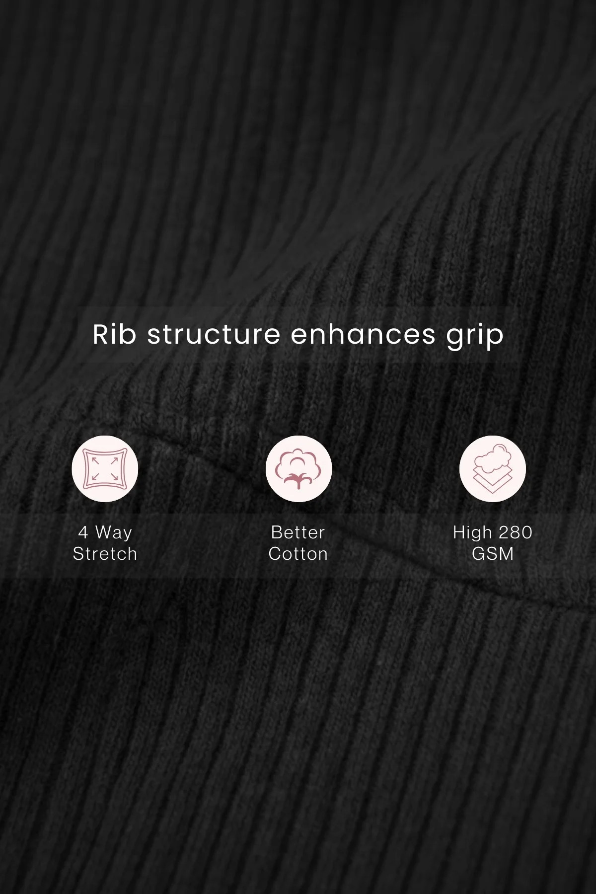 Sera Fine Rib Mid Rise Hipster Pack of 3 - (Skin, Airforce, Black) - Image 6