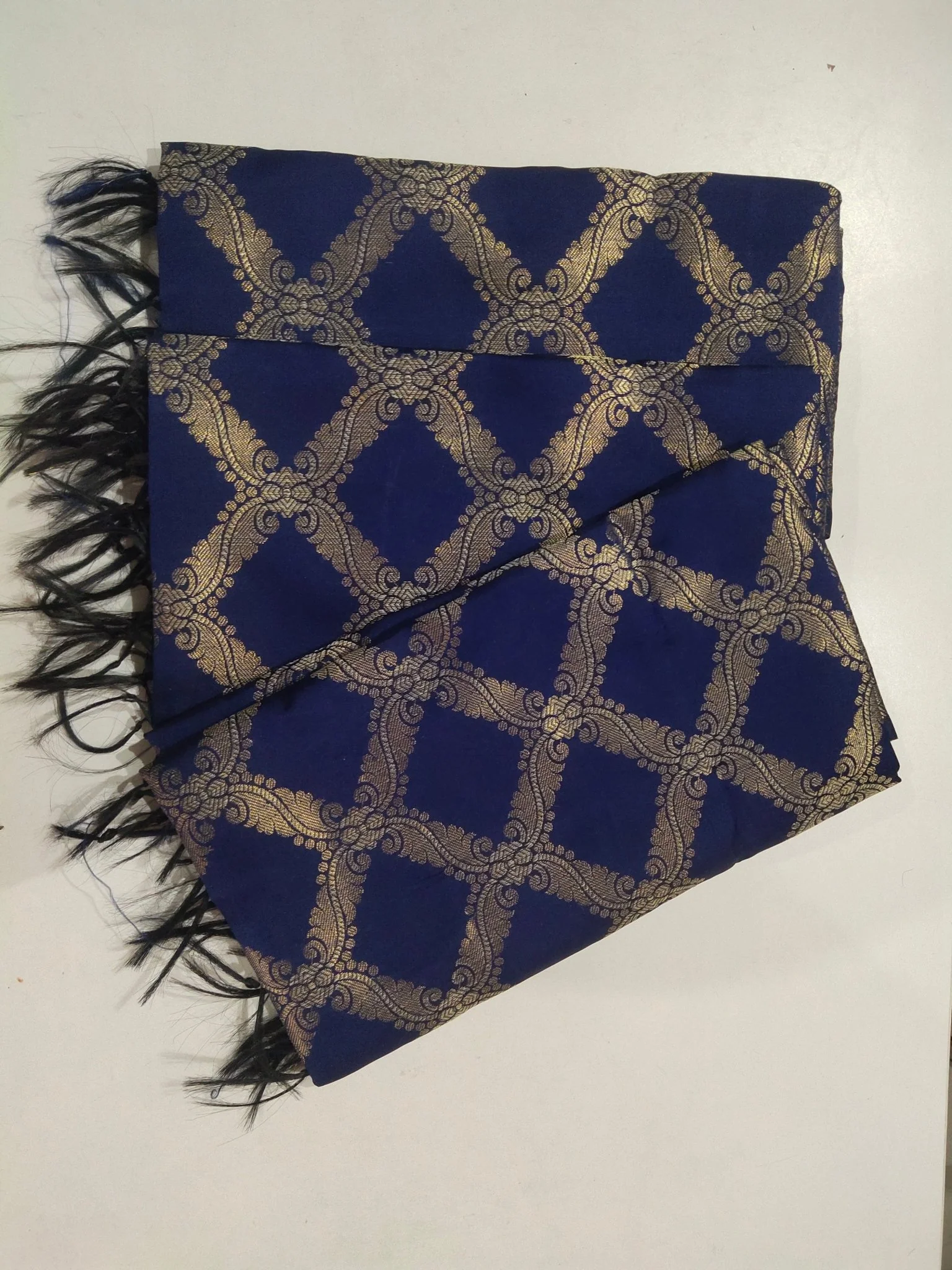 Blue Banarasi Dupatta - Image 4
